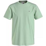 T-shirt Tommy Jeans T shirt Ref 63014 LXY Vert