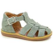 Sandales enfant Pom d'Api Sandales Poppy Daddy Gris