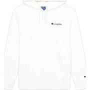 Sweat-shirt Champion Felpa Cappuccio Logo Bianco 215930