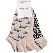 Chaussettes Twinday Pack de 6 Paires LEOPARD 25226