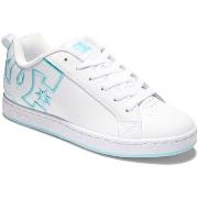 Baskets DC Shoes Court graffik 300678 WHITE/WHITE/BLUE (XWWB)