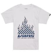 T-shirt enfant Vans REFLECTIVE CHECKERBOARD FLAME SS