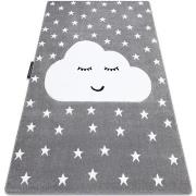 Tapis Rugsx Tapis PETIT CLOUD NUAGE ÉTOILES gris 200x290 cm