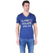 Polo Kaporal T-Shirt Homme K018 Bleu