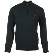 Pull Fred Perry Striped Trim Half Zip Jumper