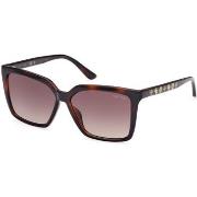 Lunettes de soleil Guess GU00099 Lunettes de soleil, Havana/Marron, 55...