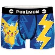 Boxers Pokemon Boxer Garçon Microfibre THU Bleu Jaune