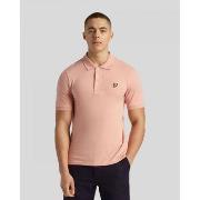 T-shirt Lyle &amp; Scott SP400VOG POLO SHIRT-X23. PALM PINK