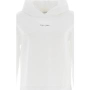 Sweat-shirt Calvin Klein Jeans Micro logo ess hoodie wht