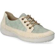 Baskets basses Rieker leisure trainers green