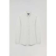 Chemise Polo Club BLOCK FRAME SHIRT REG OXFORD