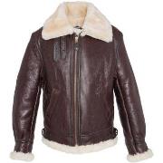 Veste Schott 257S MARRON