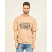 T-shirt BOSS T-shirt homme avec graphisme effet clouté