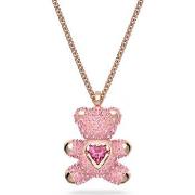 Collier Swarovski Collier Teddy doré rose