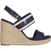 Sandales Tommy Hilfiger webbing high wedge sandal