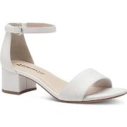 Sandales Tamaris white matt casual part-open sandals
