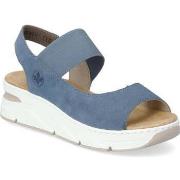 Sandales Rieker blue casual open sandals