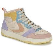 Baskets montantes Caval SNAKE PASTEL DREAM