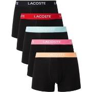 Caleçons Lacoste Lot de 5 boxers décontractés