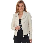 Veste Schott LCW1601D WHITE