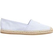 Espadrilles Tommy Hilfiger embroidered flat espadrille breezy blue