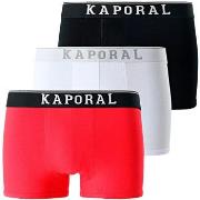 Boxers Kaporal Pack x3 front logo