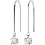 Boucles oreilles Brillaxis Boucles d'oreilles argent rhodié OZ