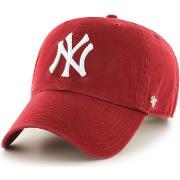 Casquette '47 Brand 47 CAP MLB NEW YORK YANKEES CLEAN UP RAZOR RED