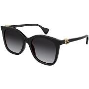 Lunettes de soleil Gucci GG1071S Lunettes de soleil, Noir/Gris, 55 mm