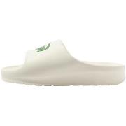 Sandales Lacoste Claquettes homme Ref 63170 1Y5 Beige Vert