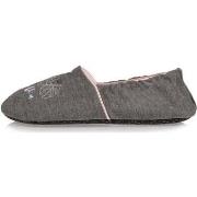 Chaussons Isotoner Chaussons slippers Seconde peau Femme Gris