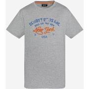 T-shirt Schott TSTOBY