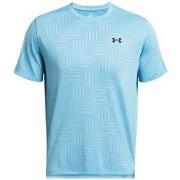 T-shirt Under Armour T-SHIRT MANCHES COURTES TECH BLEU CLAIR