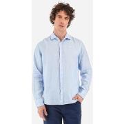 Chemise La Martina YMC007-TL319-07003 BLUE BELL