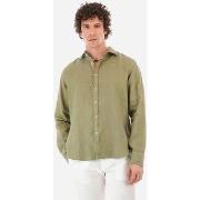 Chemise La Martina YMC007-TL319 - RUSSEL-03034 VETIVER