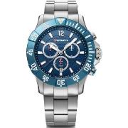 Montre Wenger Montre Homme 01.0643.119, Quartz, 43mm, 20ATM