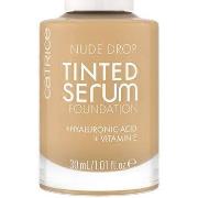 Fonds de teint &amp; Bases Catrice Fond De Teint Sérum Teinté Nude Dro...