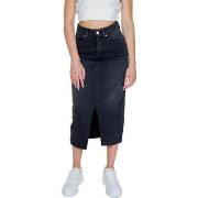 Jupes Vero Moda VMVERI HR CALF DENIM SKIRT GA MIX NOOS 10295731