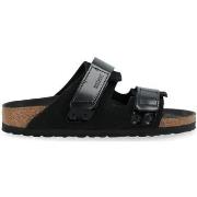 Sandales Birkenstock Sandale Birkestock Uji en cuir noir