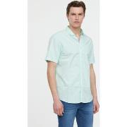 Chemise Lee Cooper Chemises DRIMO MC Navy