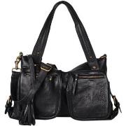 Sac a main Basilic Pepper Sac Shopping Cow cuir COW 16C-00BCOW37