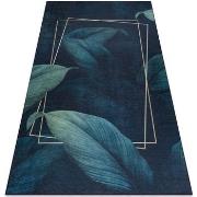 Tapis Rugsx Tapis lavable ANDRE 1170 Feuilles, géométrique a 120x170 c...