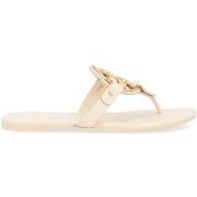 Sandales Tory Burch Sandale Miller en cuir crème