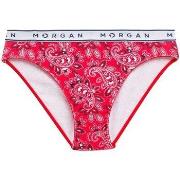 Culottes &amp; slips Morgan Slip en coton rouge Isa