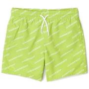 Short enfant Lacoste SHORT DE BAIN ENFANT VERT AVEC IMPRIMÉ SIGLÉ CONT...