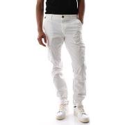 Pantalon Mason's CHILE ME303/SS - 2PN242145-001 WHITE