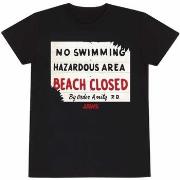T-shirt Jaws No Swimming