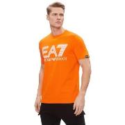 Debardeur Emporio Armani EA7 Tee shirt homme EA7 orange 3DPT62 PJ03Z 1...