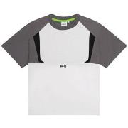 T-shirt enfant BOSS Tee shirt junior Gris et blanc J50993/10P