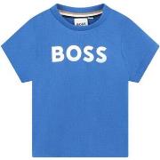 T-shirt enfant BOSS Tee shirt Junior bleu éléctrique J50718/872
